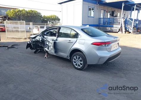 2025 Toyota Corolla Le from USA, damaged, VIN JTDB4MEEXS3031640